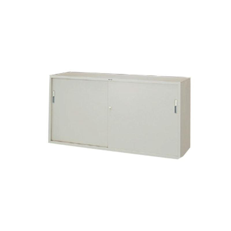 奥深引違い書庫 スチール戸 幅1760 HS637-AW ウォームホワイト