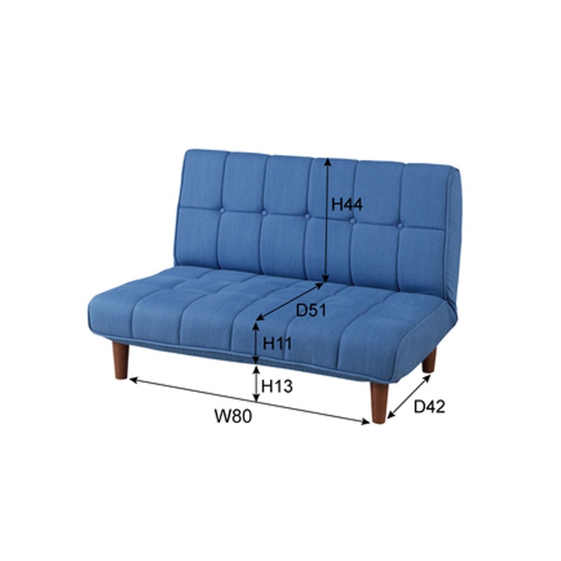 フロアソファ　2人掛け　RKC-938DM
