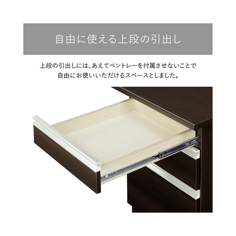 エクティー 国産役員用両袖デスク（W1800×D750×H714）MKG-1875DW