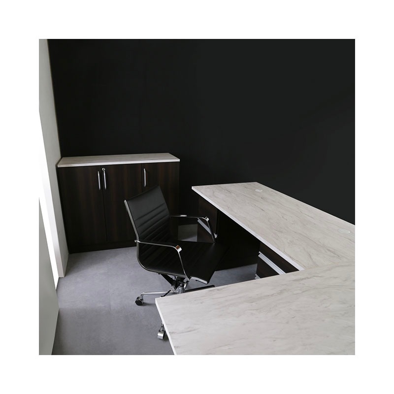 エクティー 国産役員用両袖デスク（W1800×D750×H714）MKG-1875DW