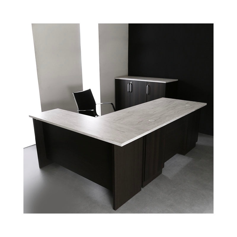 エクティー 国産役員用両袖デスク（W1800×D750×H714）MKG-1875DW