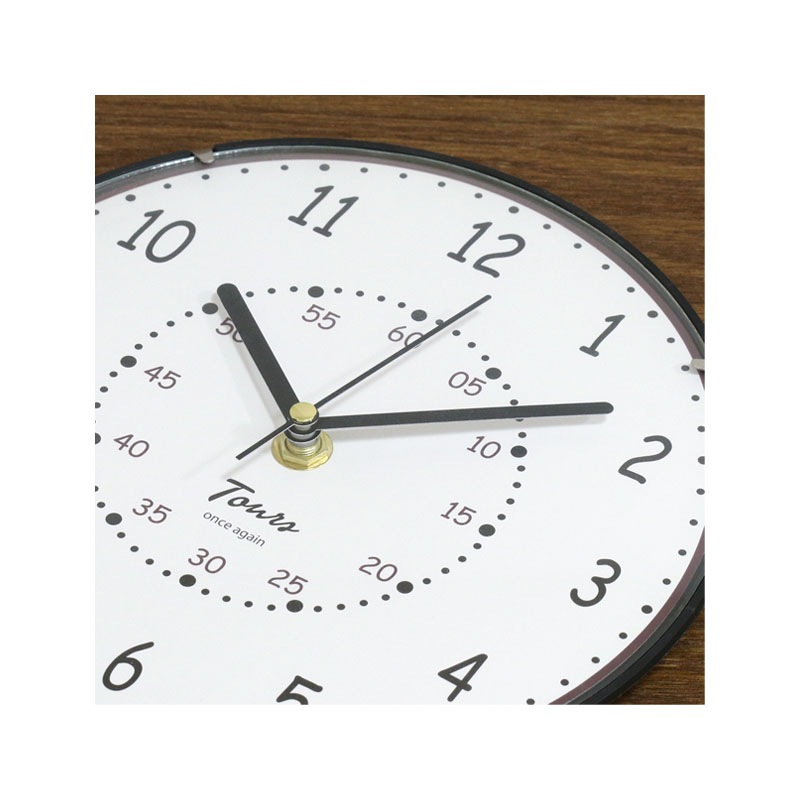 【セット数:6pcs】掛時計 エポック Φ２０ｃｍ ＴＯＷＮ[C/D:27319]