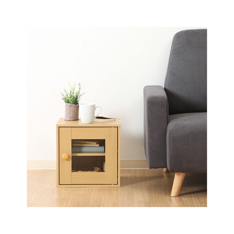 キューブボックス ガラス扉 [C/D:99898] [C/D:99899] [C/D:99900]