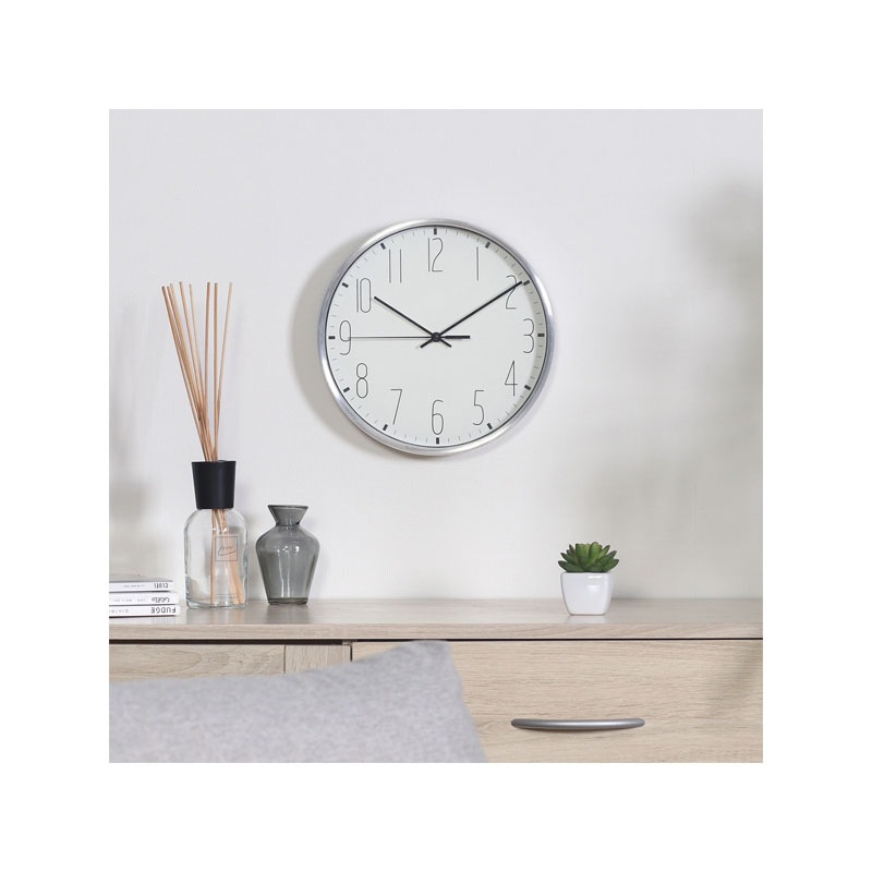 【セット数:3pcs】掛時計 ラーク Φ２５ｃｍ [C/D:99584] [C/D:99585]