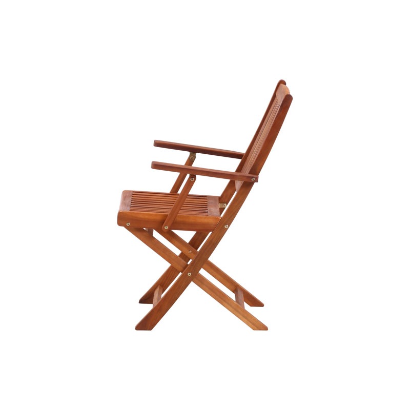 【セット数:2pcs】フォールディングチェア （肘付） ＃ＧＣ９２ＪＰ   [ C/D:81059]