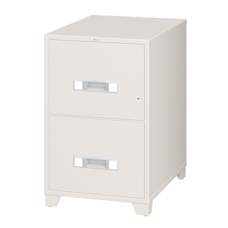 耐火キャビネット EBシリーズ オールロックシリンダー式 2段 EB4-2G