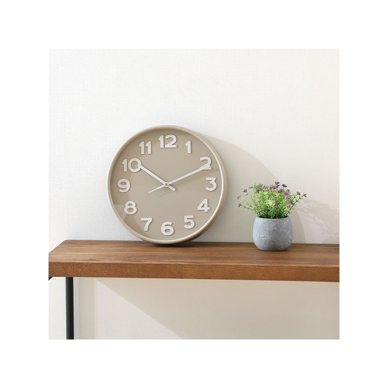 【セット数:3pcs】掛時計 スピカ２ Φ３０ [C/D:28106][C/D:28107]