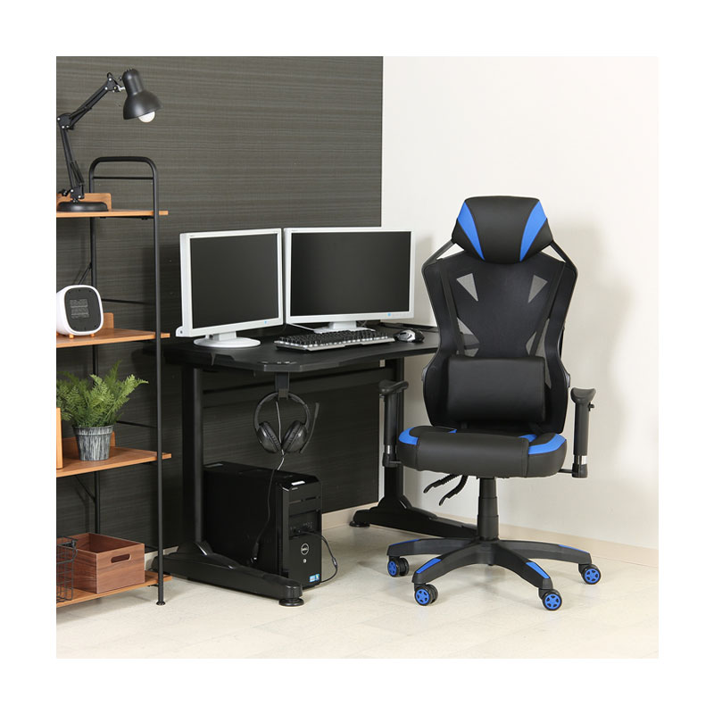 メッシュゲーミングチェア レイズ ＢＬ C/D:19428