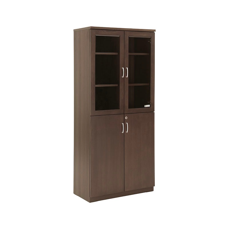 ソフィーダ 国産役員用両開き書庫（W805×D400×H1820）MKV-0618BS