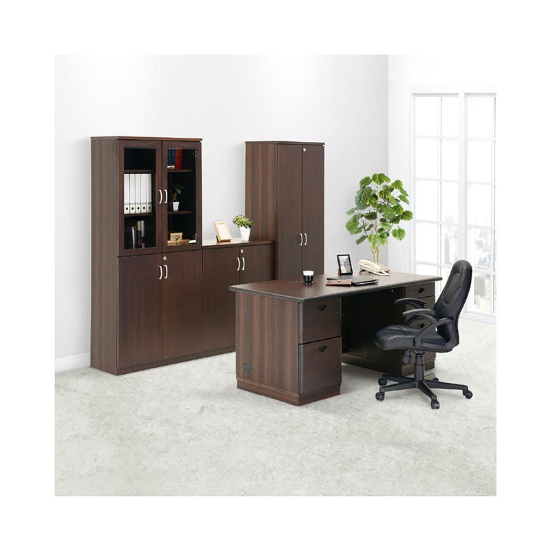 ソフィーダ 国産役員用両開き書庫（W805×D400×H1820）MKV-0618BS