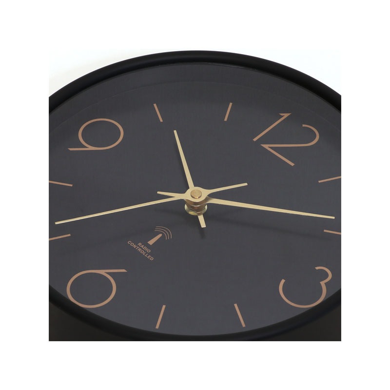 【セット数:3pcs】電波掛時計 アリオス Φ２５ [C/D:28191] [C/D:28192] [C/D:28193]