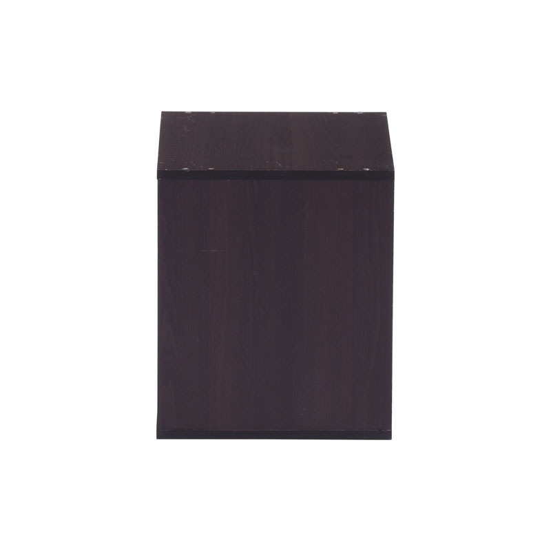 【セット数:2pcs】キューブボックス 扉付 ブラウン ＣＢ３５ＤＲ（ＢＲ）C/D:81906