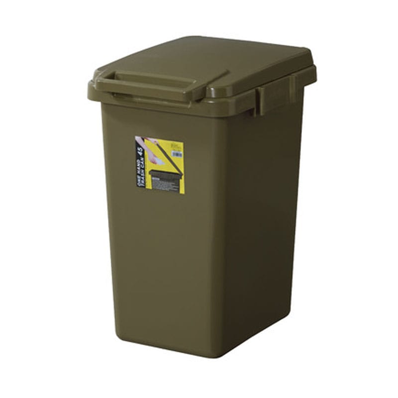 ワンハンドトラッシュカン45L LFS-845GR