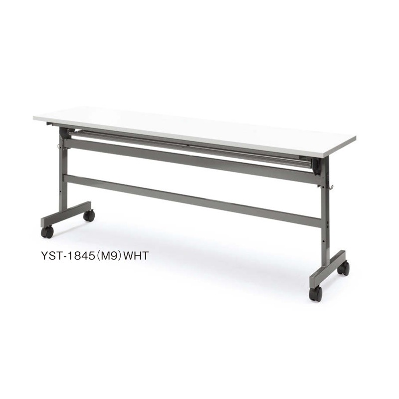 YSTテーブル（棚付き・パネルなしタイプ）YST-1845（M9）WHT