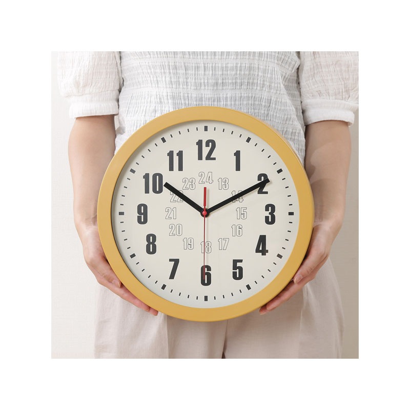 【セット数:3pcs】掛時計 カイラ Φ３０ [C/D:28194][C/D:28195]