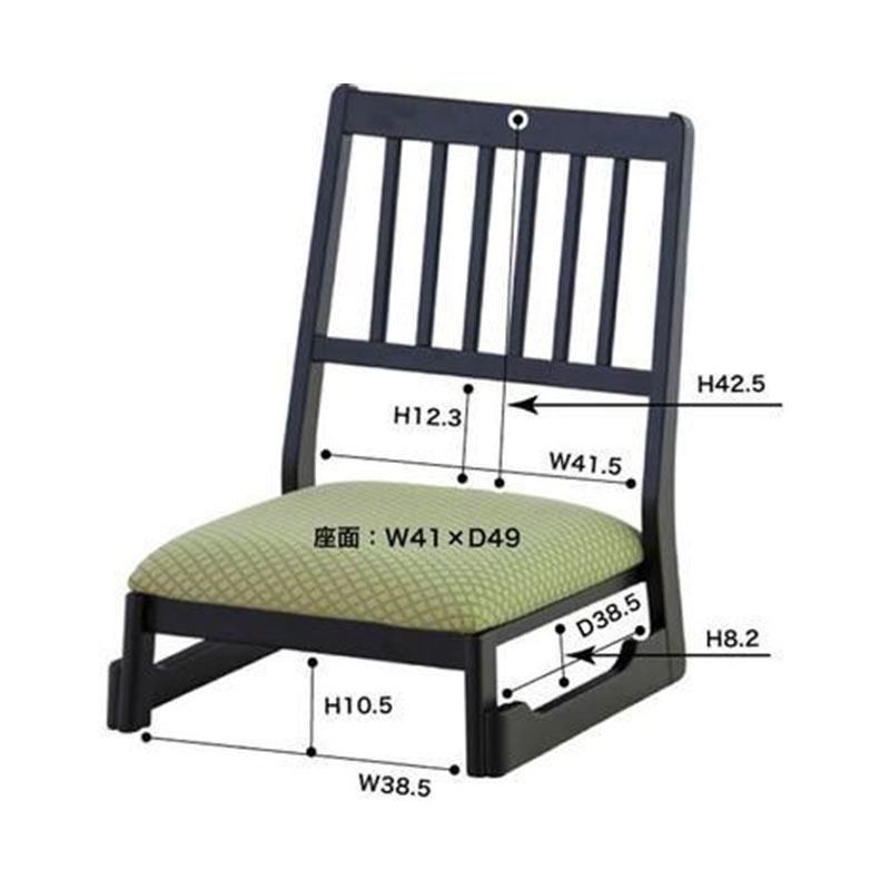 法事チェア ロータイプ BC-1040FYE