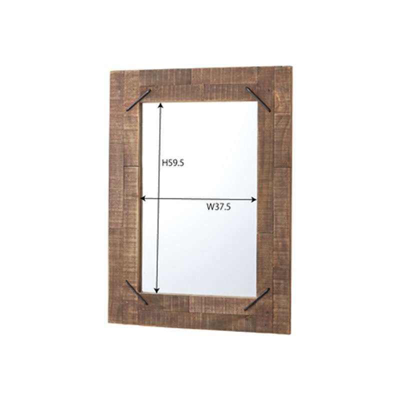 天然木(杉)　ヒストリア ミラー　HIT-181