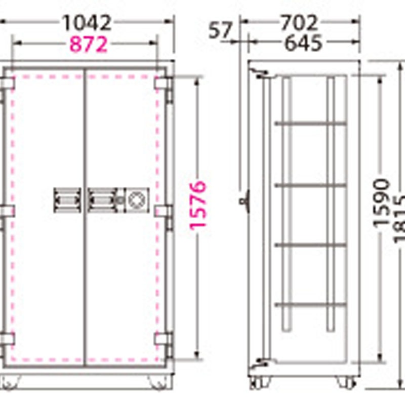 学籍簿保管庫 503Gシリーズ　100万変換ダイヤル式 503G