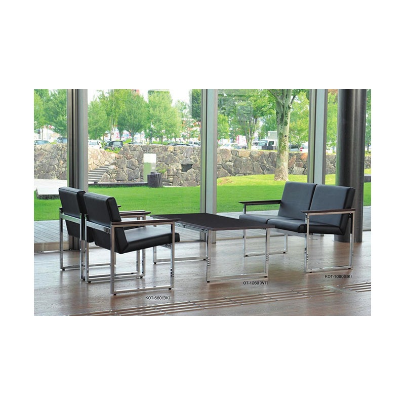 応接イス　KOT-1080(BK)