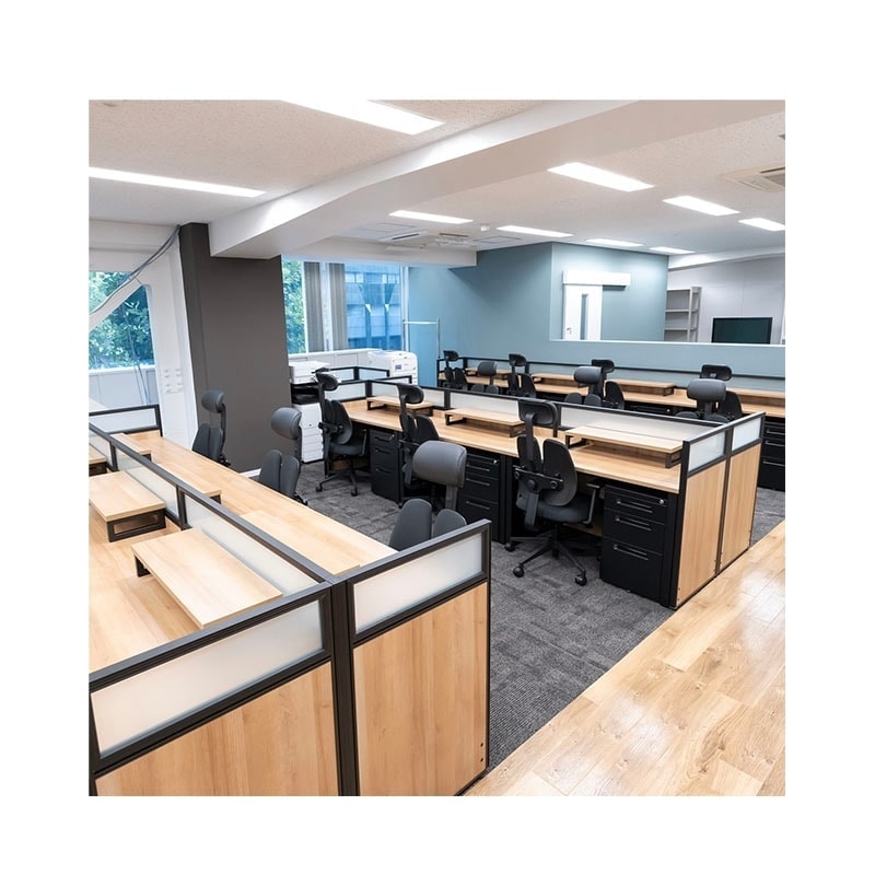 ALetto（アレット）6人用グループデスクセット（W3064×D1232×H1000