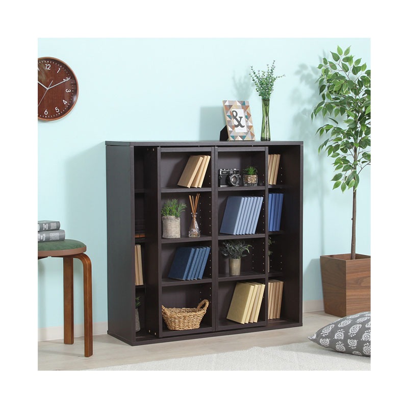 ダブルスライドラック ブラウン ＤＳ９０９０ＢＲ ８１８１６ C/D:86029