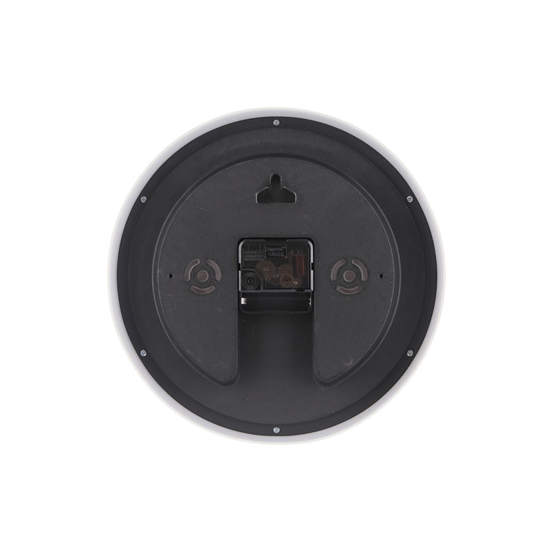 【セット数:6pcs】掛時計 温湿度計付 アーバン ２５ｃｍ [C/D:37860][C/D:37861]