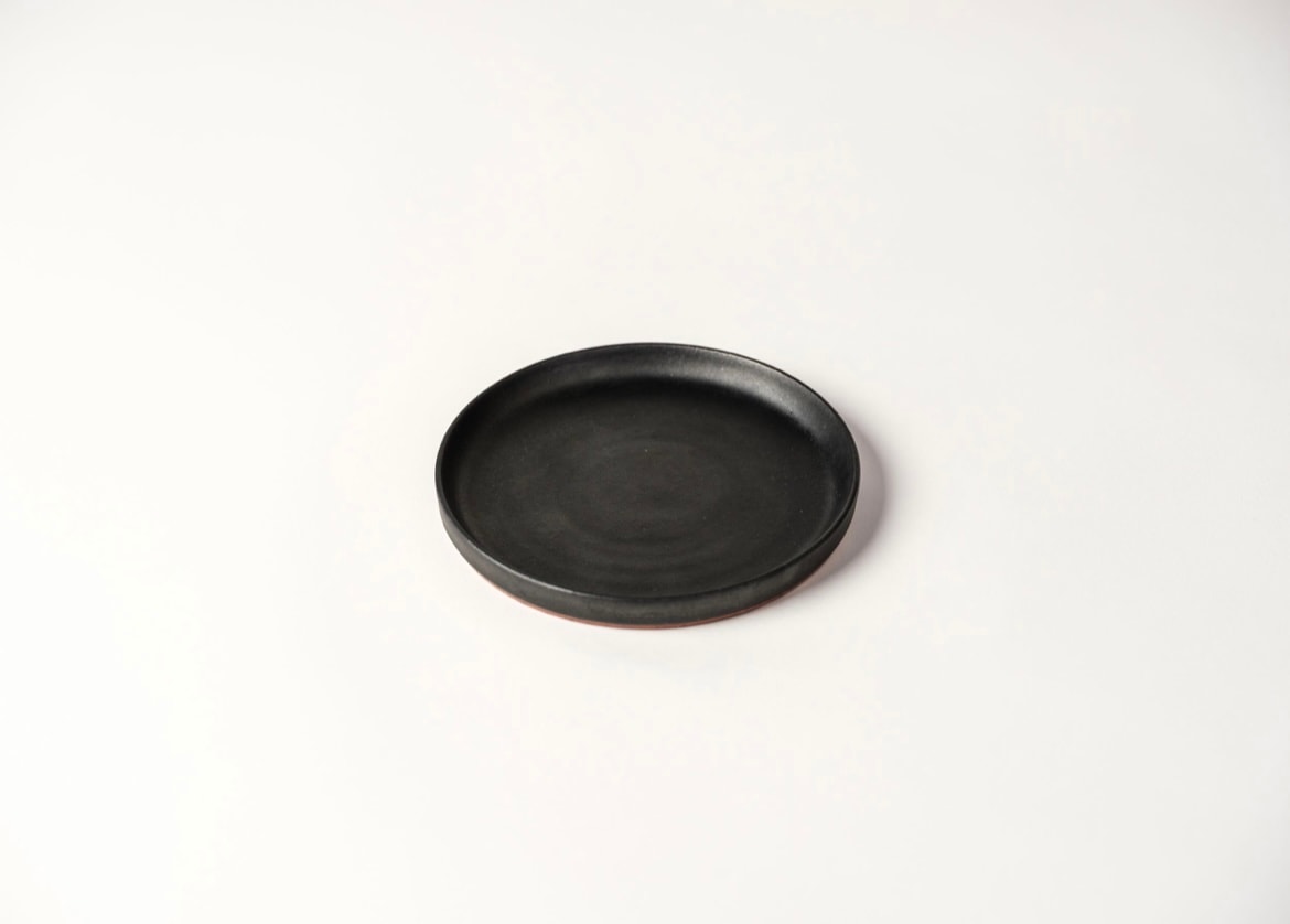 小皿　Black