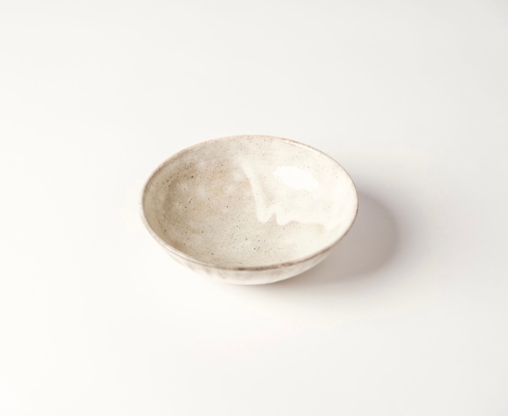 White　鉢　茶碗に見立てて、、、