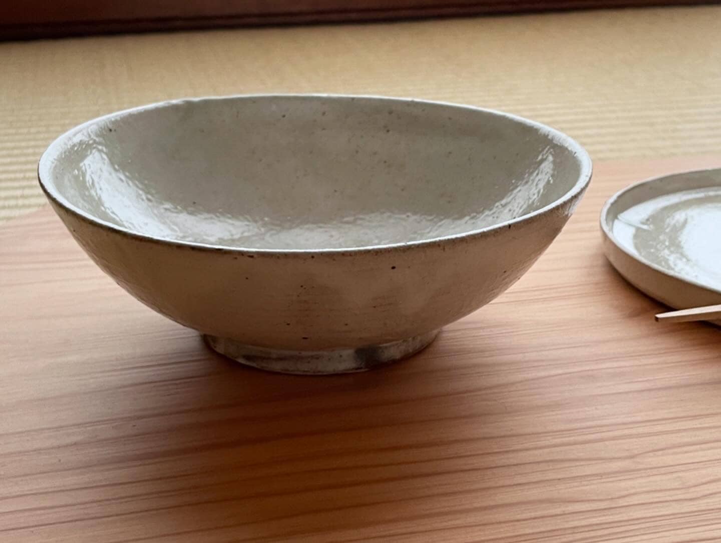 White　鉢　茶碗に見立てて、、、