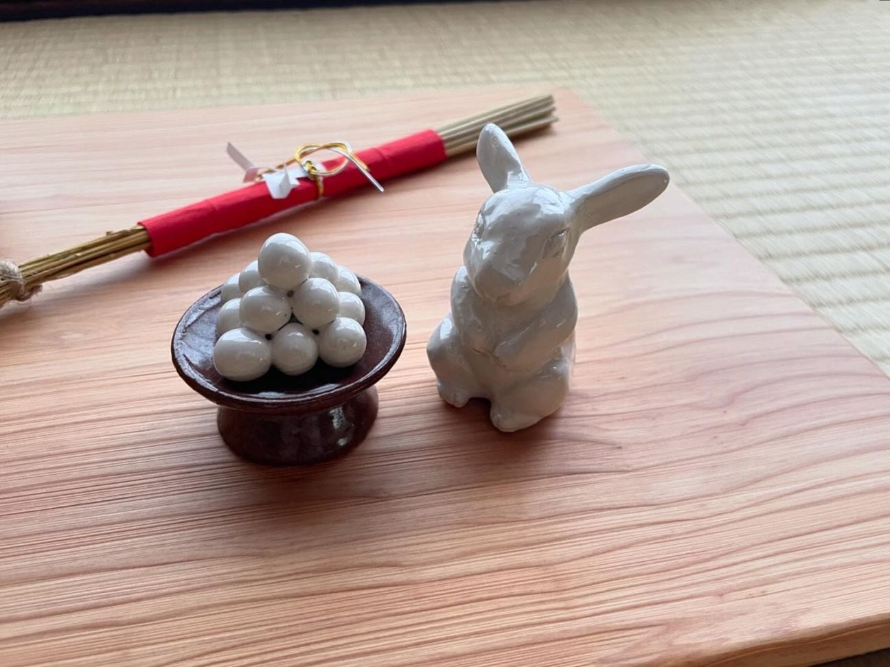 お月見セット（うさぎ+団子）