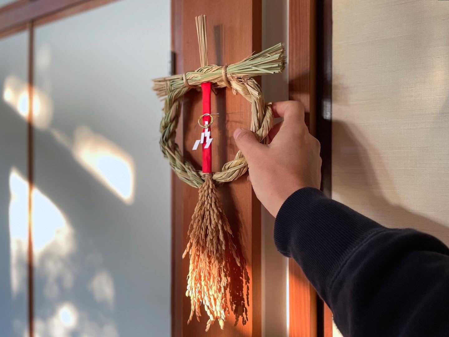 2025年しめ縄リース＋稲守り