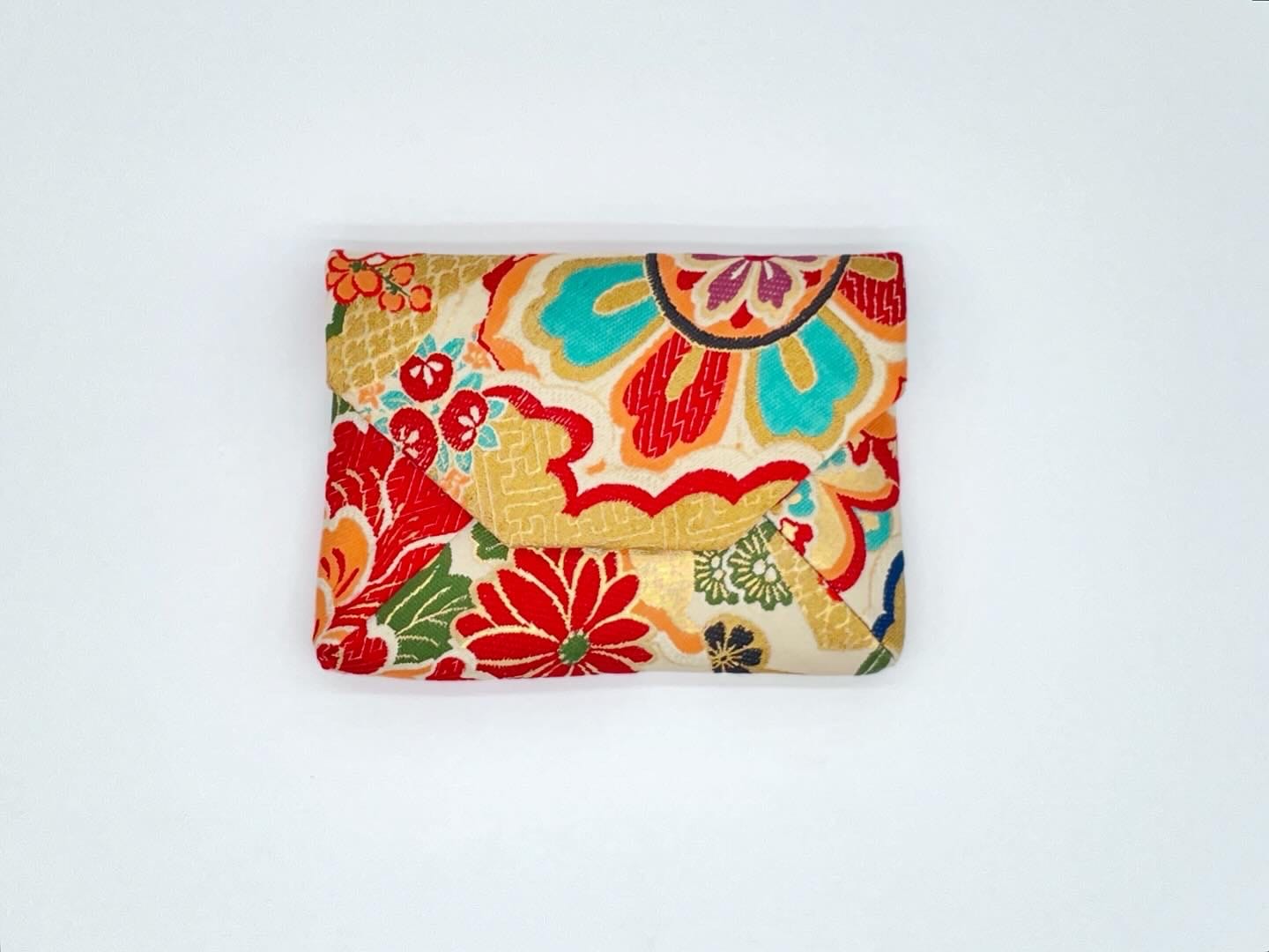 数寄屋袋／SUKI（大）アンティーク着物（帯）