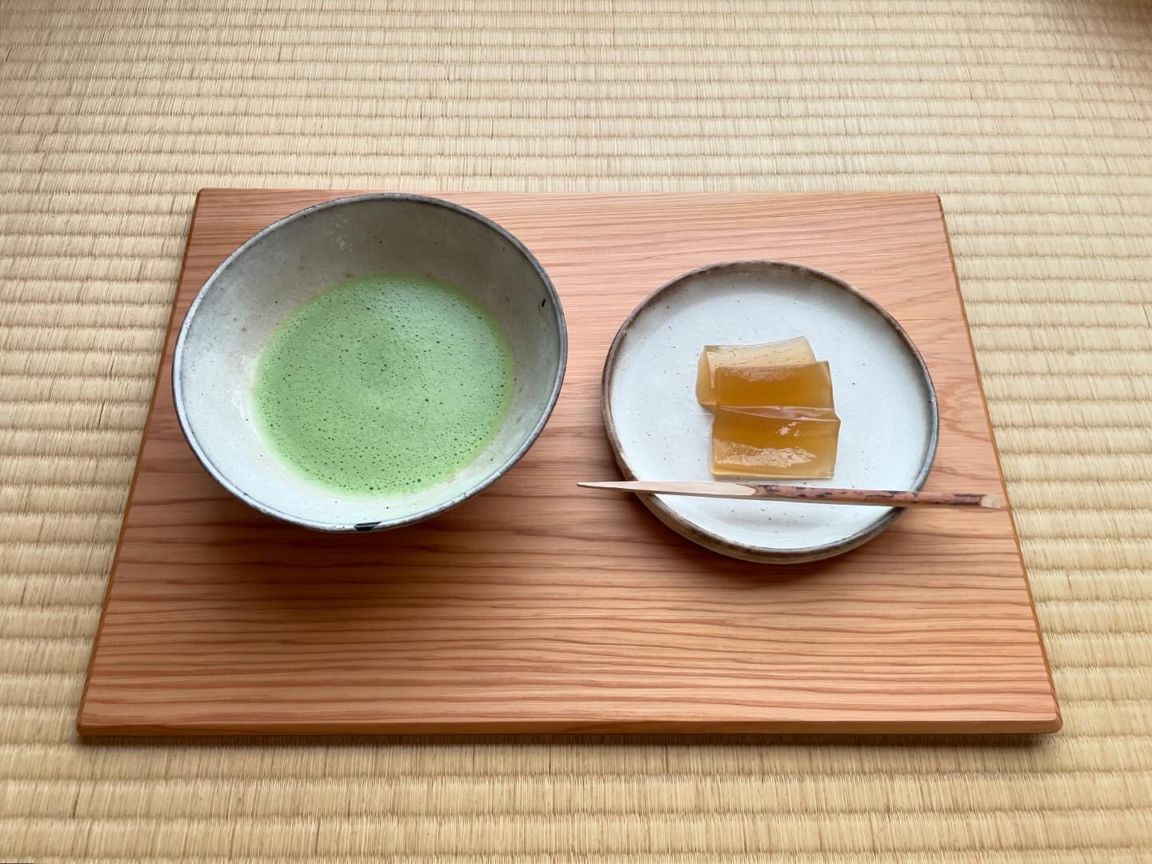 抹茶でおもてなしセットWhite&White