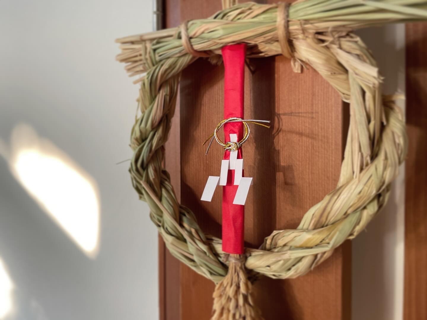 2025年しめ縄リース＋稲守り