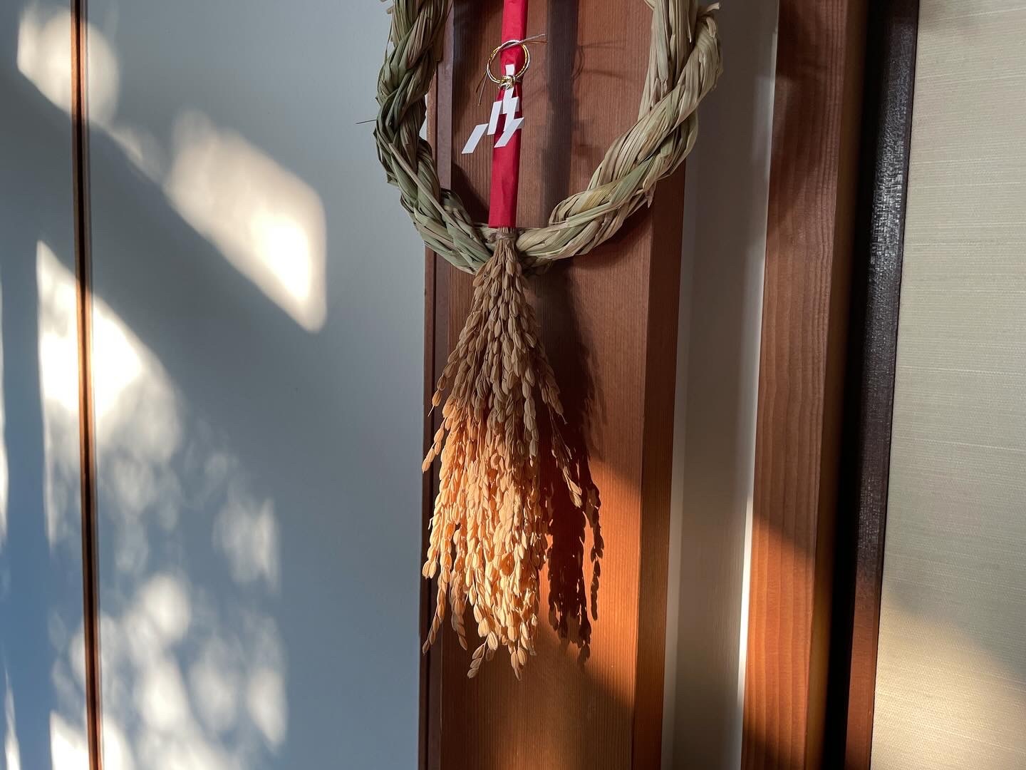 2025年しめ縄リース＋稲守り