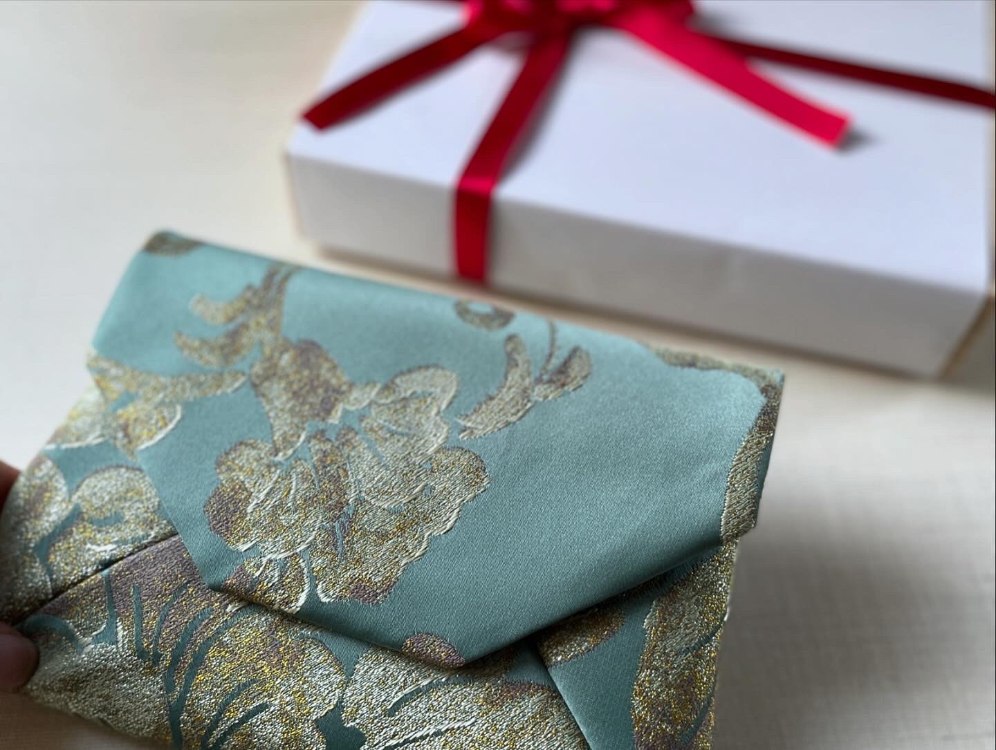 数寄屋袋／SUKI（大）ファブリック