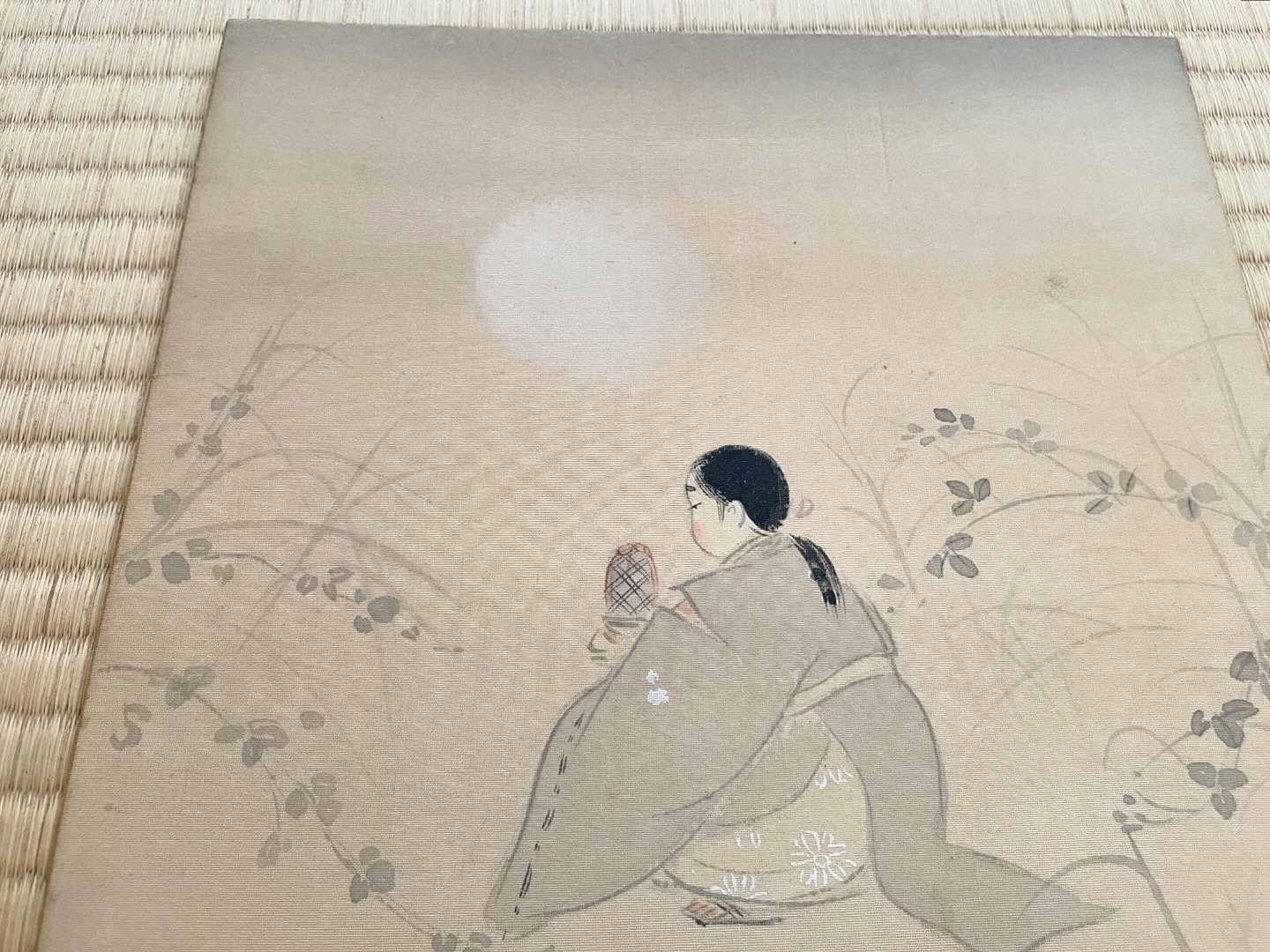 アンティークの色紙（10月）