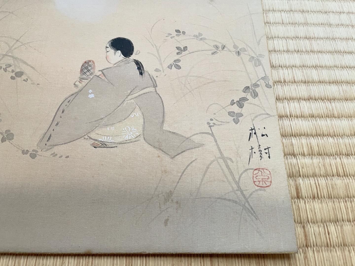 アンティークの色紙（10月）