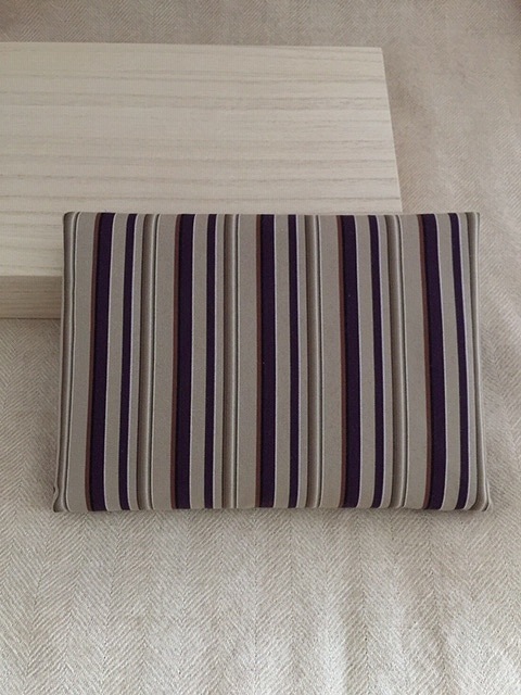 数寄屋袋／SUKI（大） 縞縞 小倉織