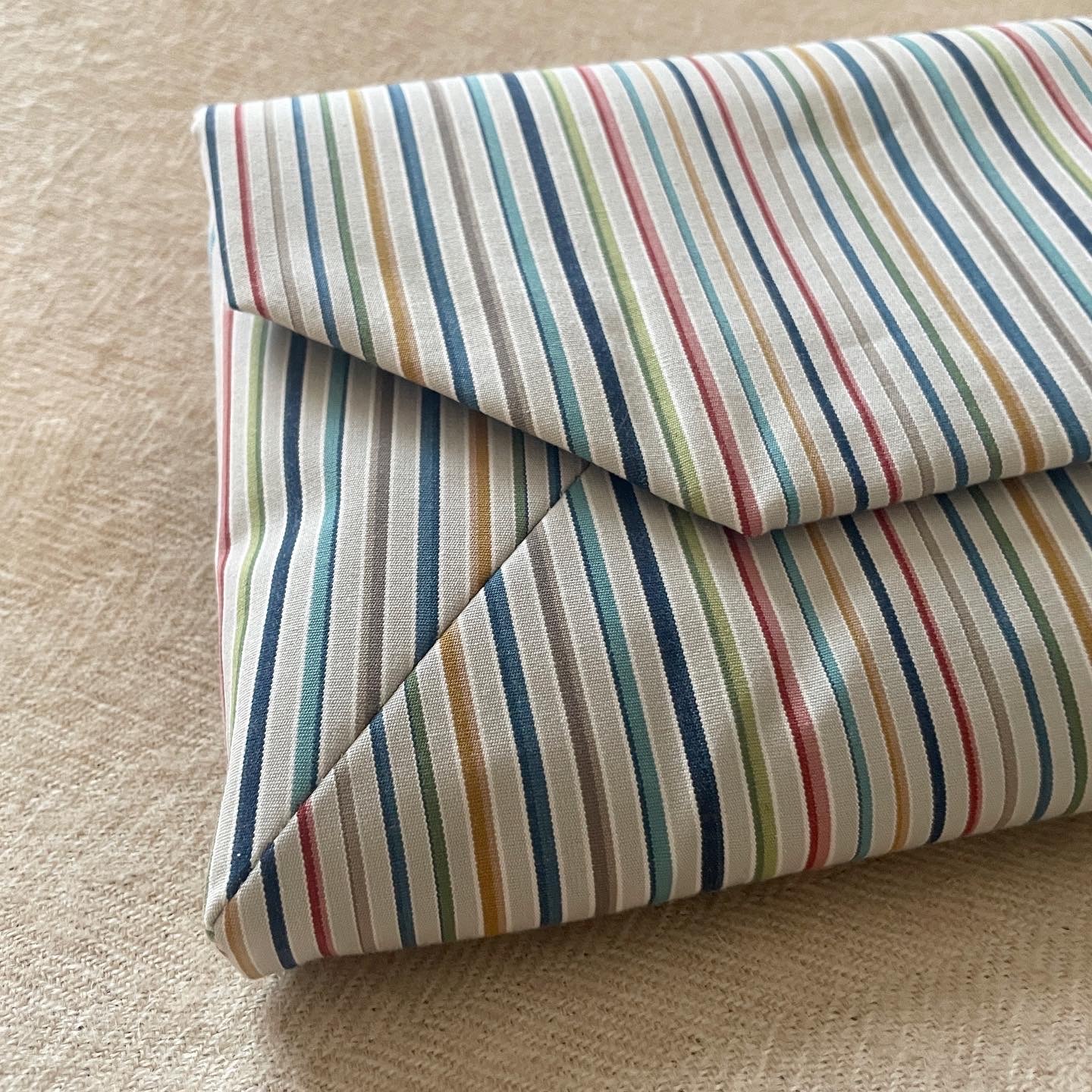 数寄屋袋／SUKI（大） 縞縞 小倉織