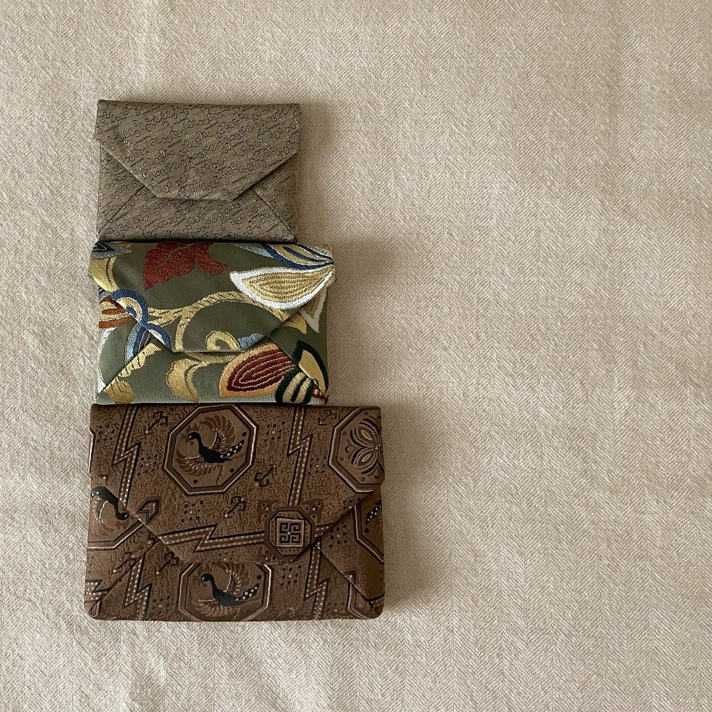 数寄屋袋／SUKI（大） 縞縞 小倉織