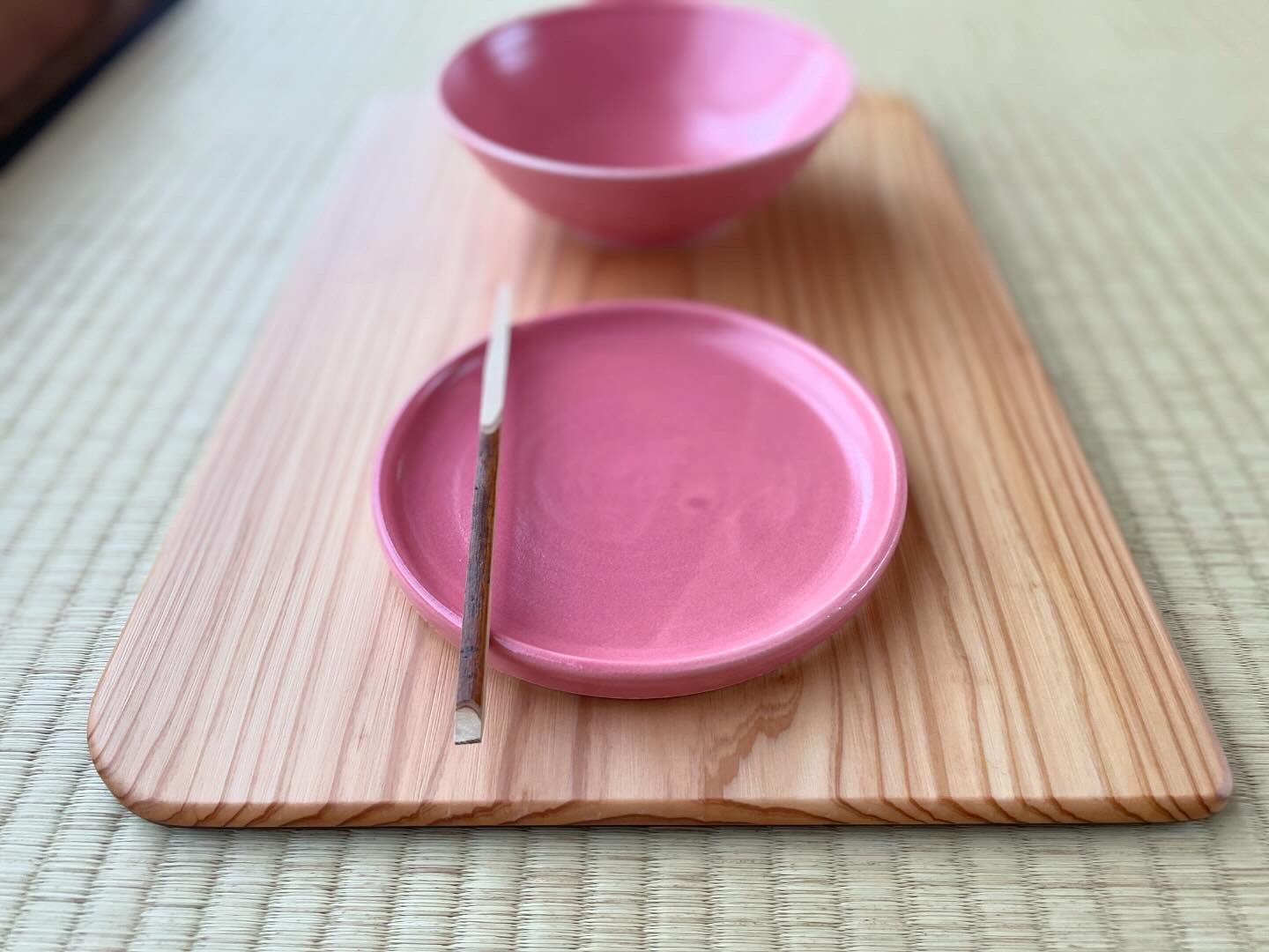 抹茶でおもてなしセットPink