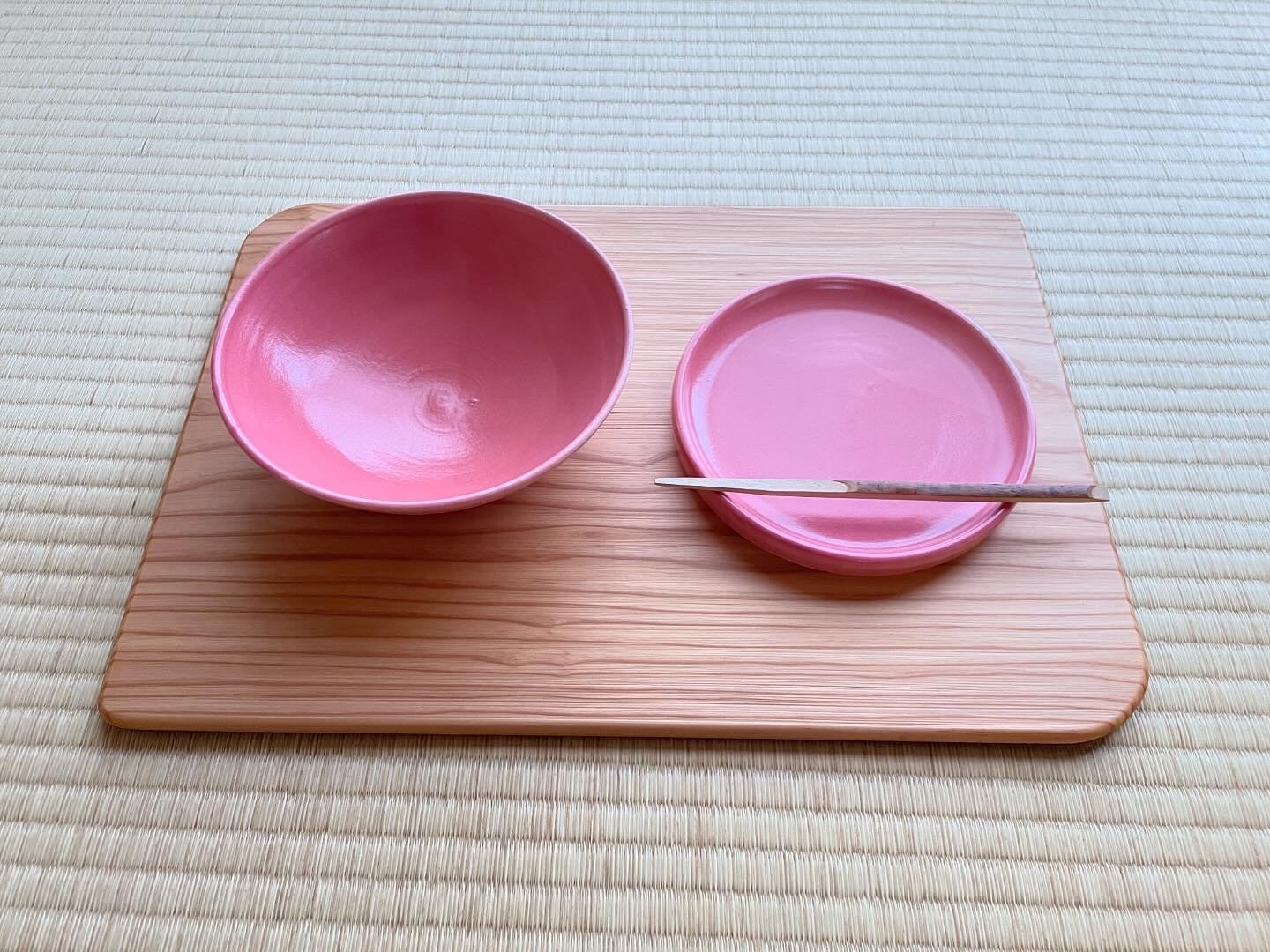 抹茶でおもてなしセットPink