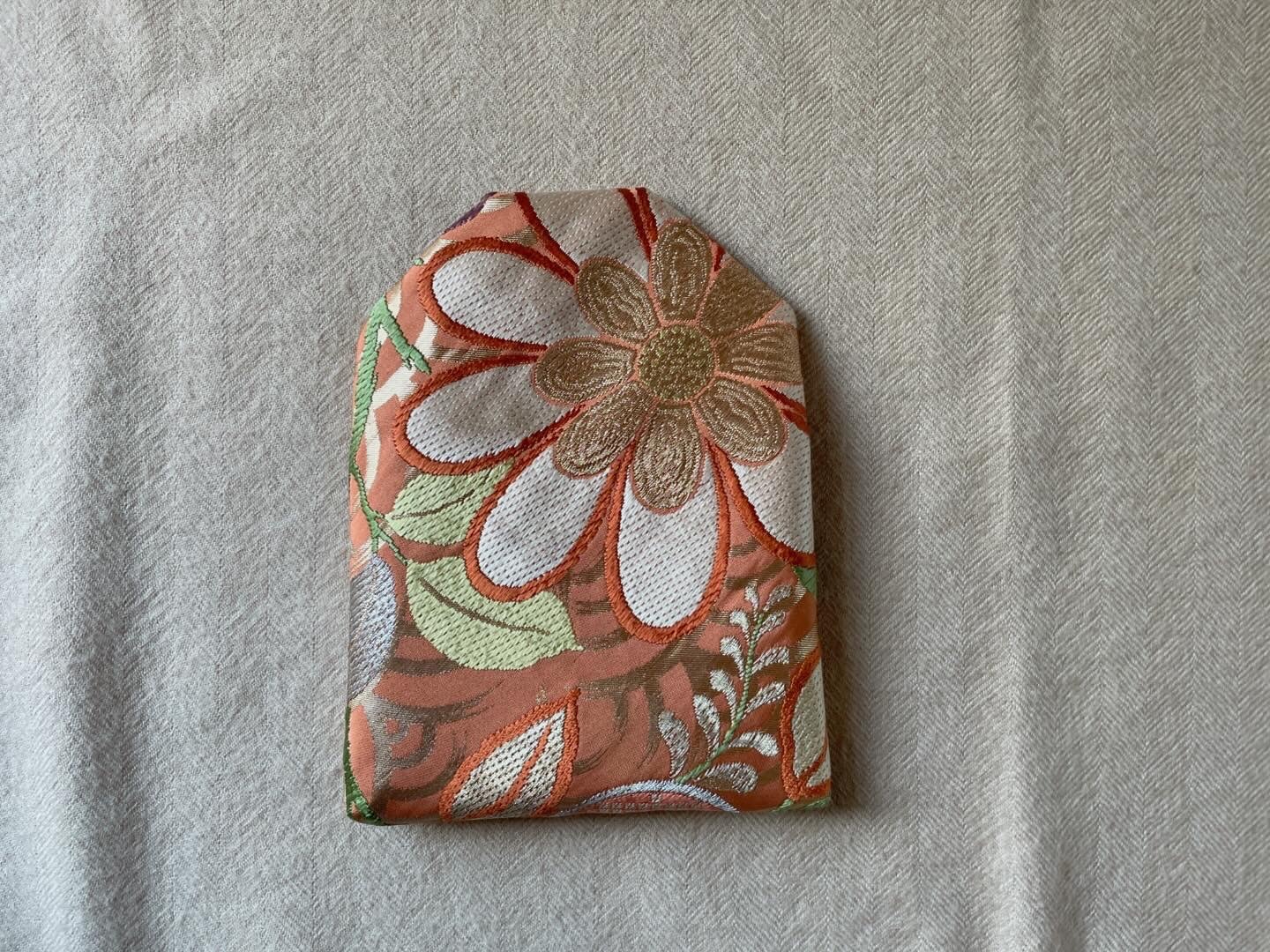 数寄屋袋/SUKI(中)アンティーク着物(帯)