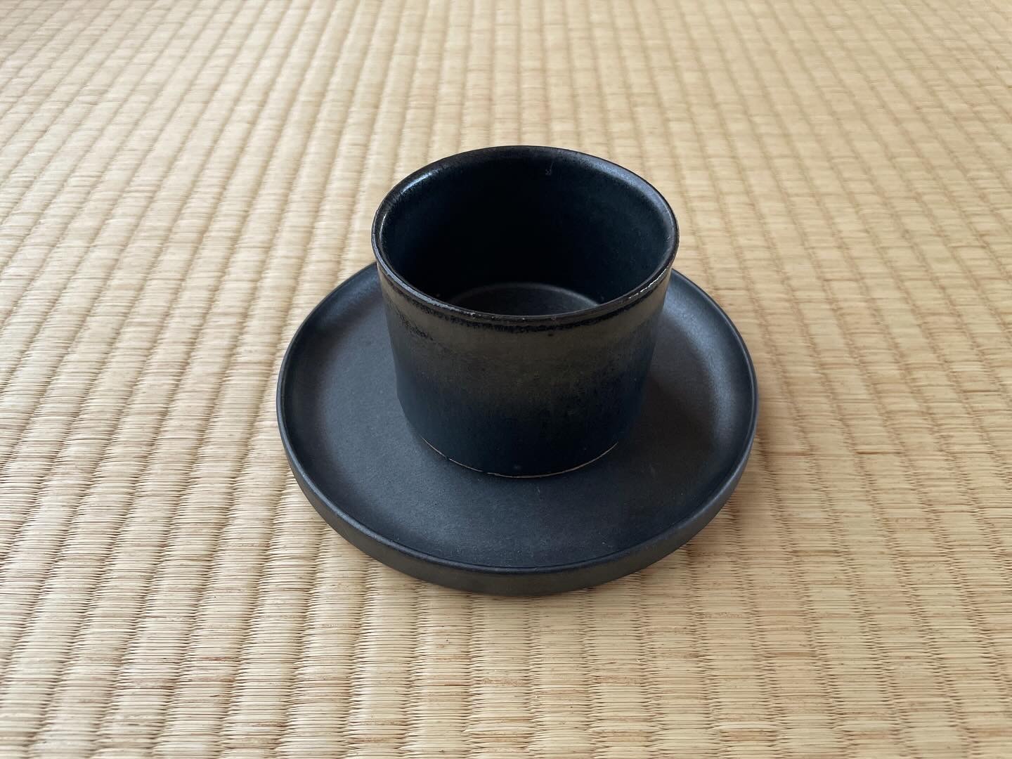 父の日におススメ　カップ＆ソーサー  ギフトセット Black