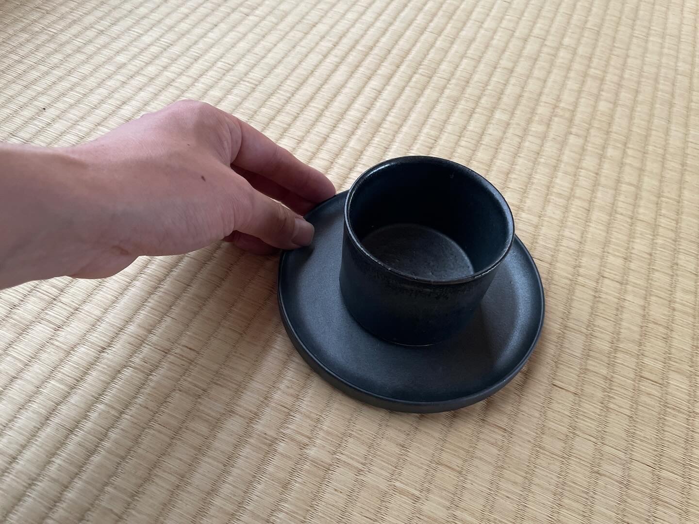 父の日におススメ　カップ＆ソーサー  ギフトセット Black