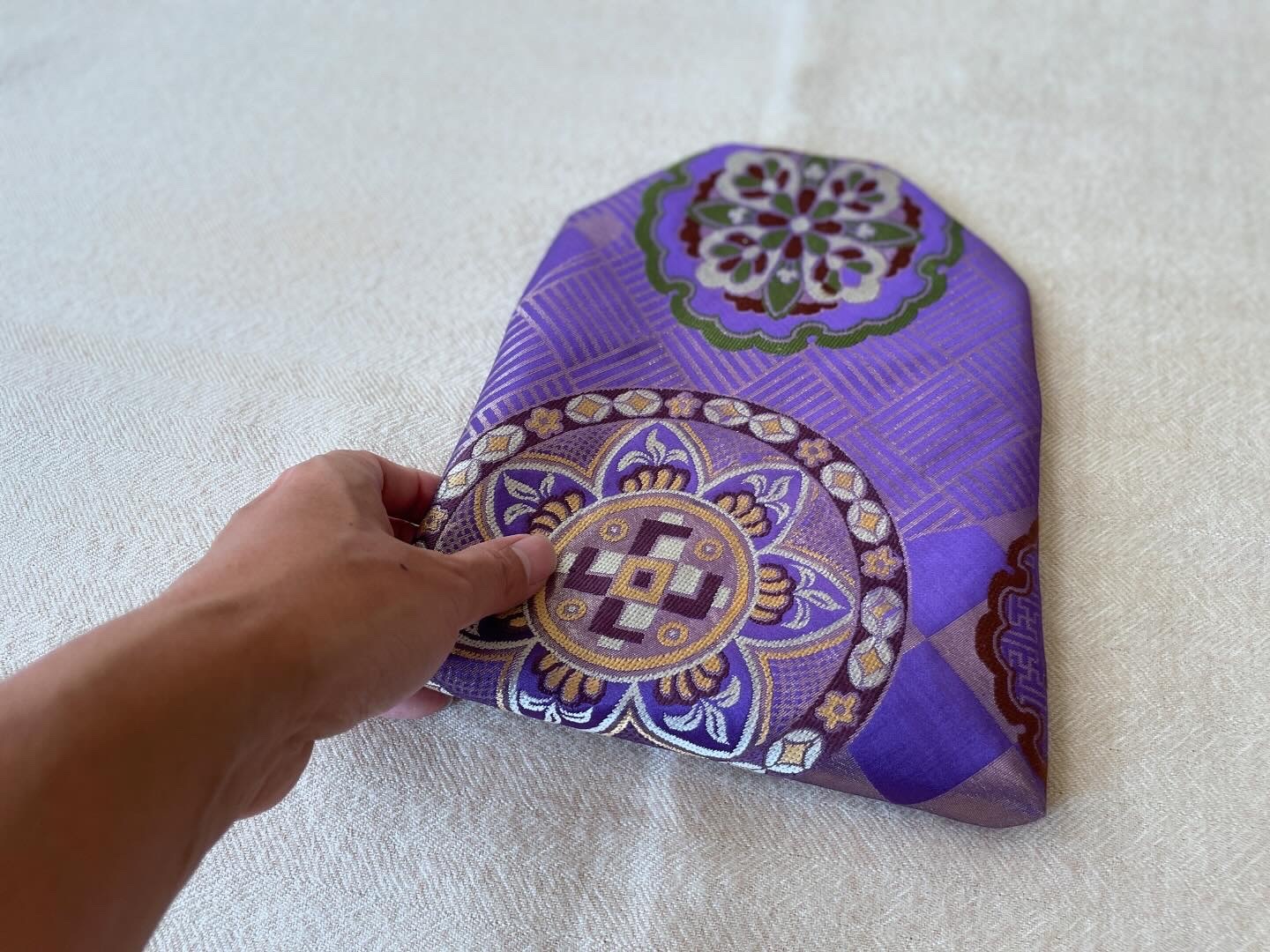 数寄屋袋／SUKI（大）アンティーク着物（帯）