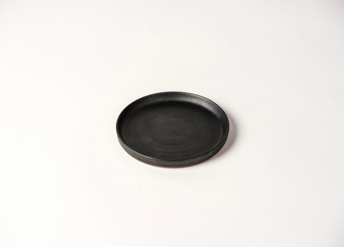 小皿　Black