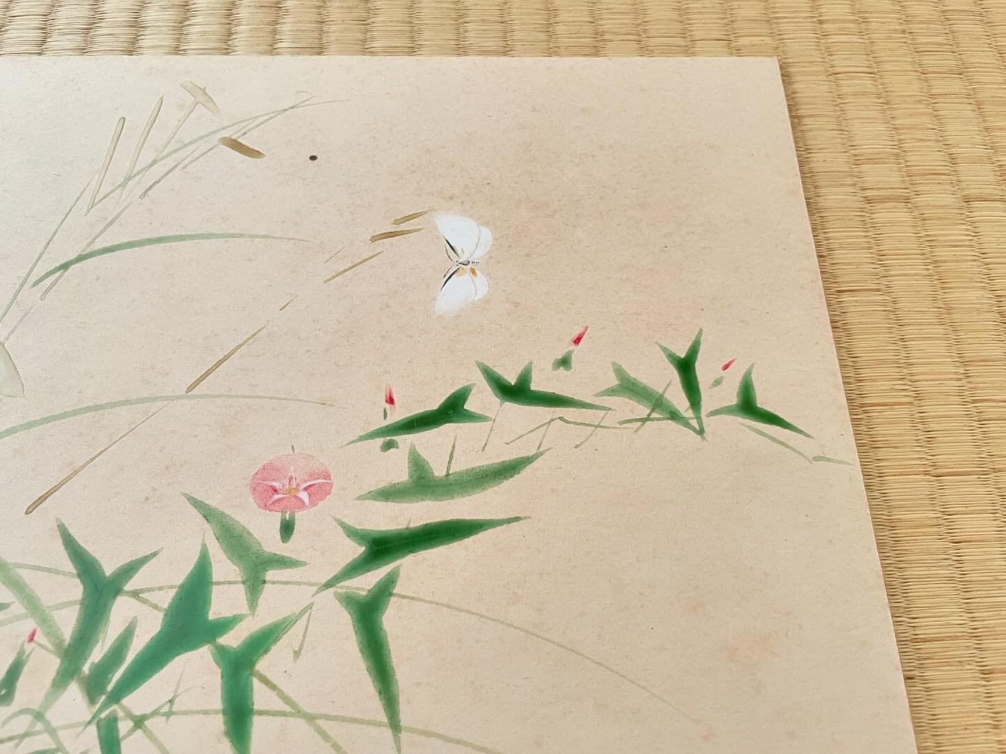 アンティークの色紙（7月）