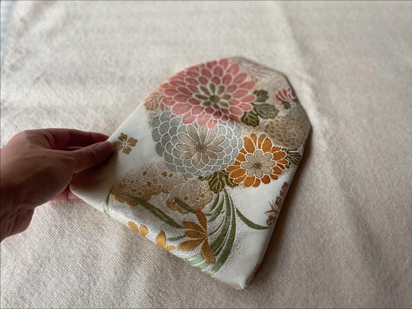 数寄屋袋／SUKI（大）アンティーク着物（帯）